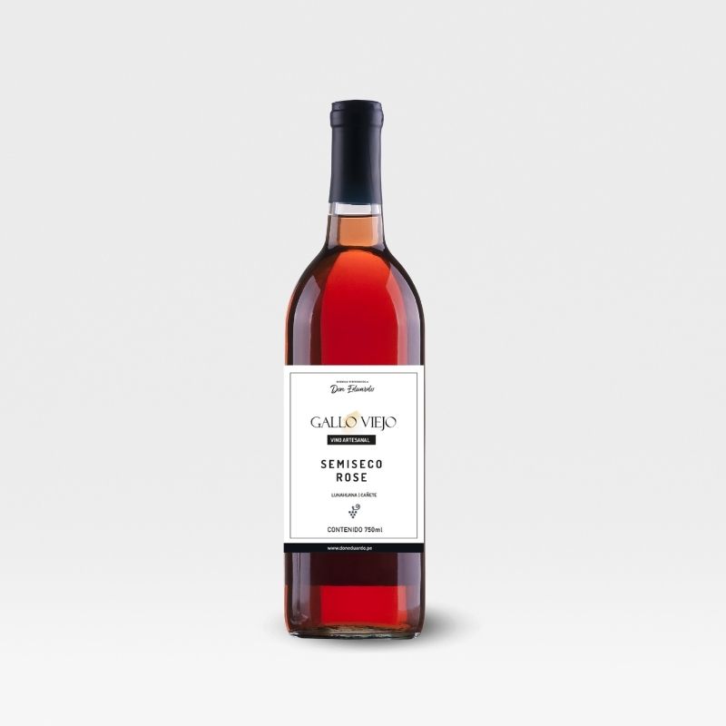 vino semiseco rose gallo viejo