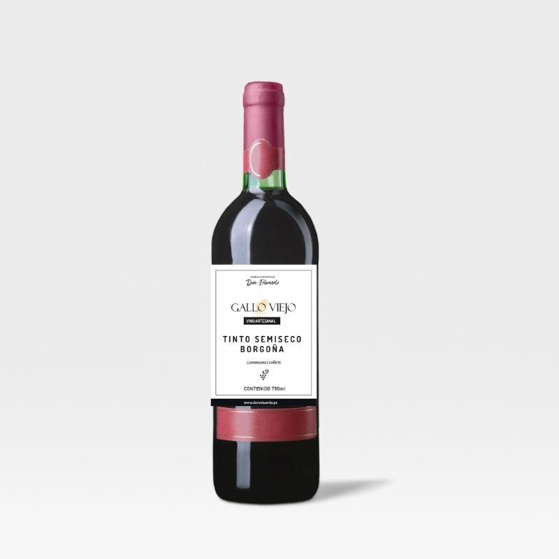 vino semiseco artesanal